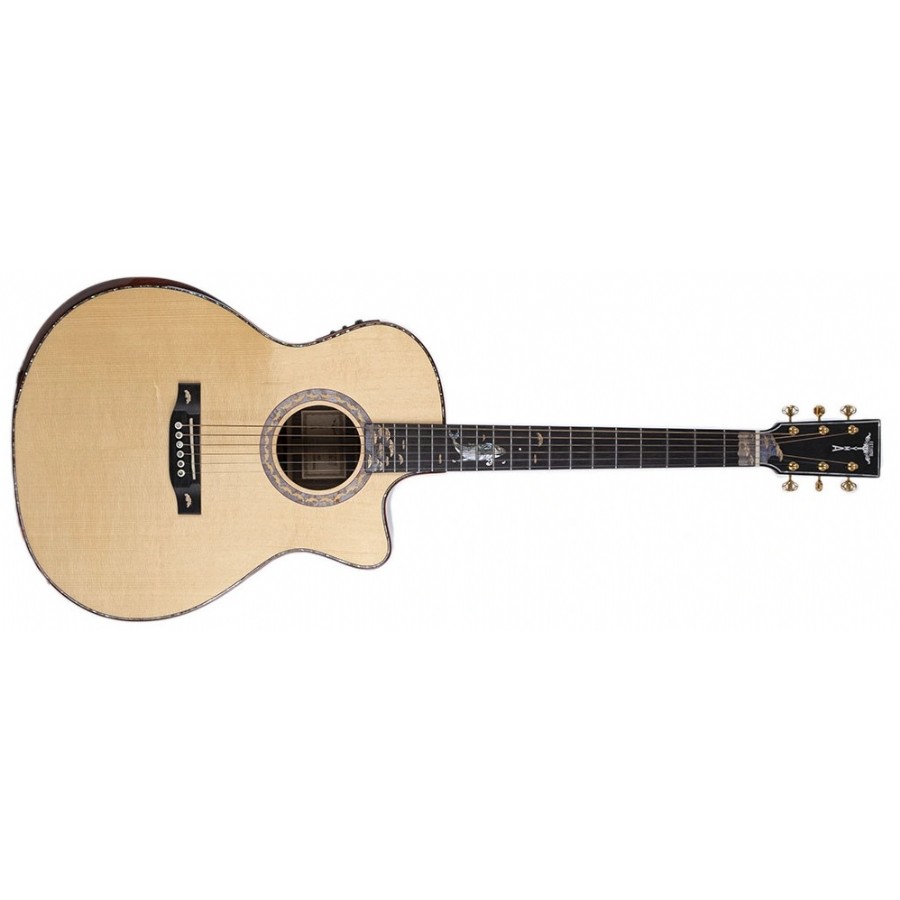 Tyma V-40E Elektro Akustik Gitar