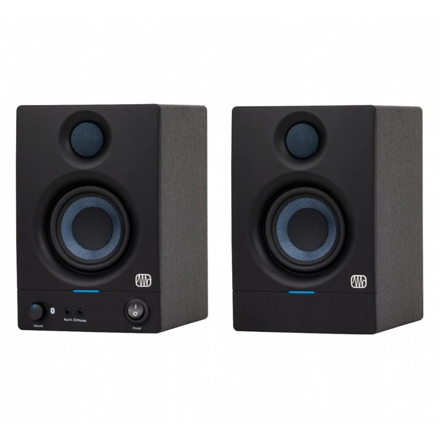 Presonus Eris 3.5 BT MK II Siyah Yeni Nesil, Bluetooth 5.0 Bağlantılı Aktif Stüdyo Monitor (Çift)