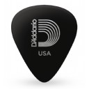 DAddario Classic Celluloid Picks Black - Medium .70mm - 1 adet