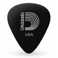 DAddario Classic Celluloid Picks Black - Medium .70mm - 1 adet