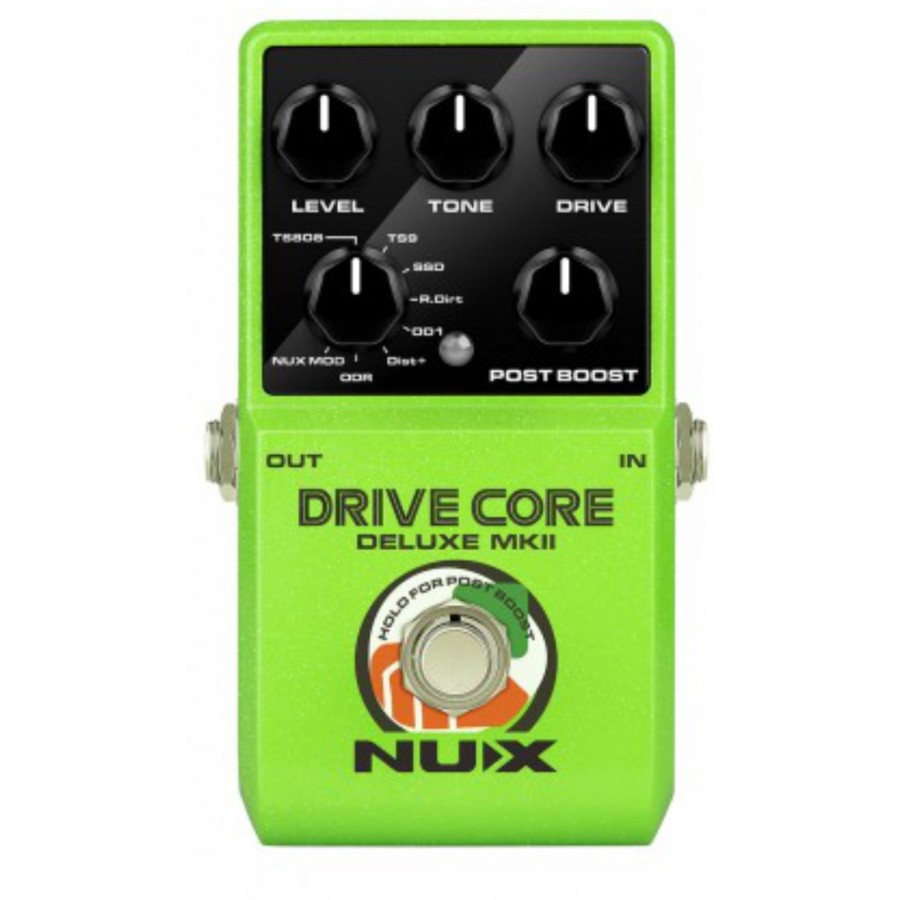 Nux Drive Core Deluxe MKII Overdrive & Distortion Pedalı