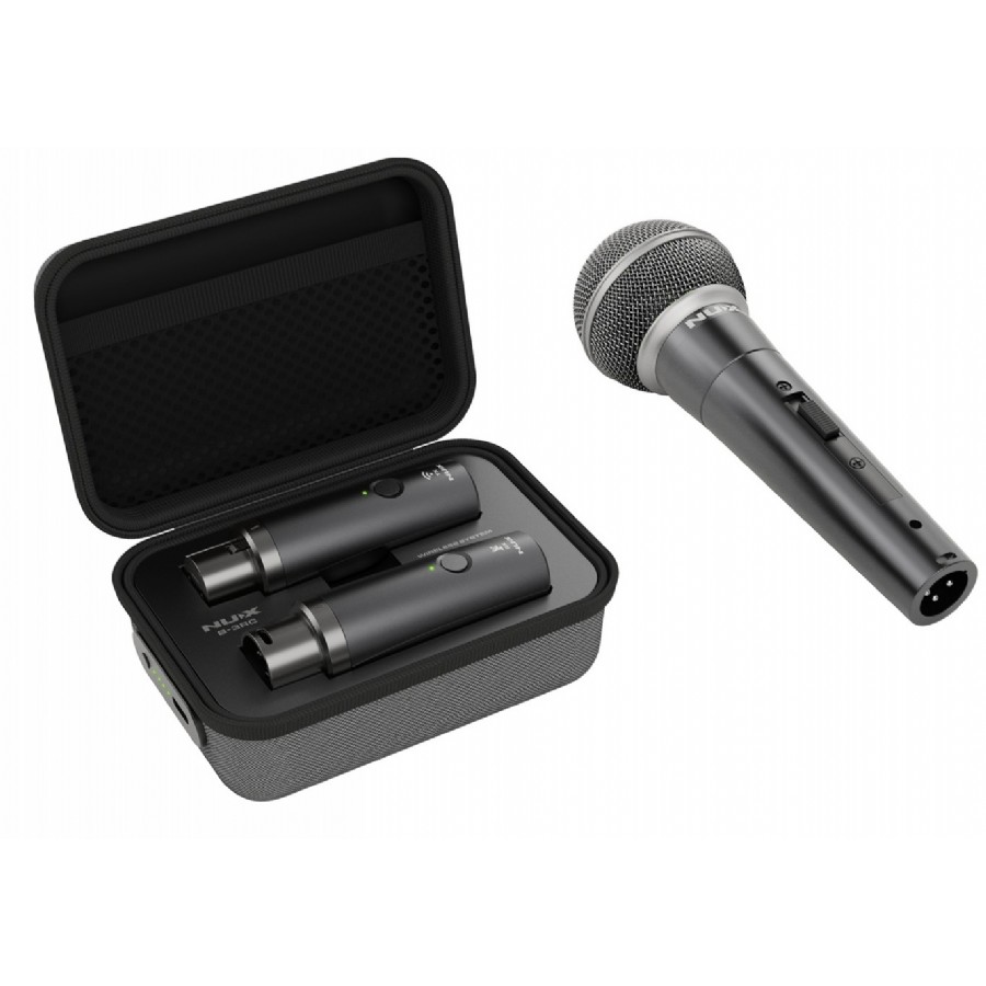Nux B-3RC Microphone Wireless System Telsiz Mikrofon Sistemi (Wireless-Kablosuz)