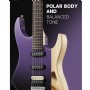 Donner DMT-66 Midnight Purple Gradient Elektro Gitar