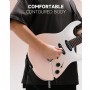 Donner DMT-66 Pink-White Gradient Elektro Gitar