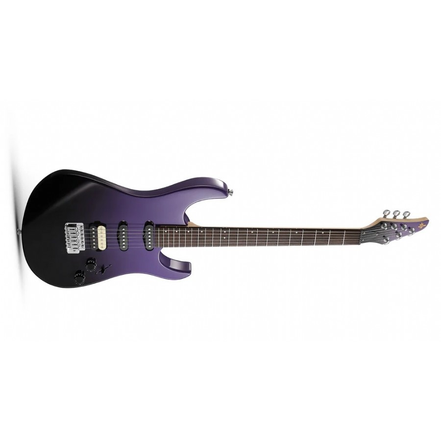 Donner DMT-66 Midnight Purple Gradient Elektro Gitar