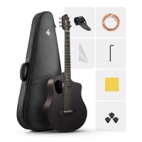 Donner RISING-G1 Carbon Fiber Parlak Siyah