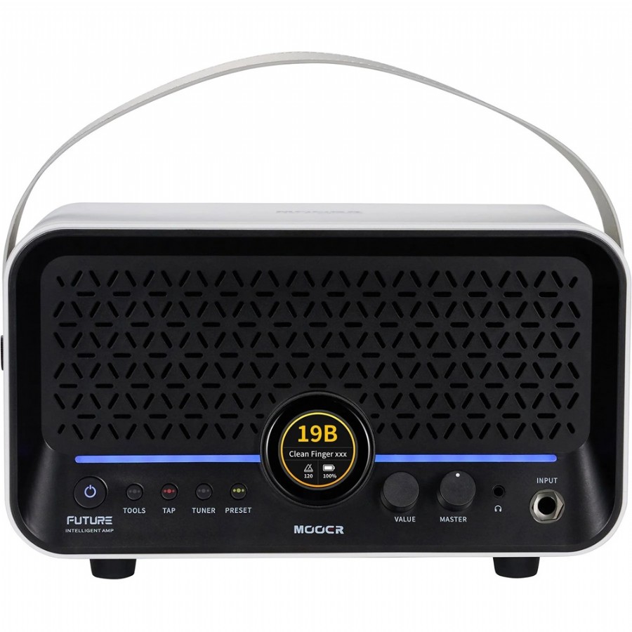 Mooer F15i Li Snowfall White Şarjlı Akıllı Gitar Amfisi