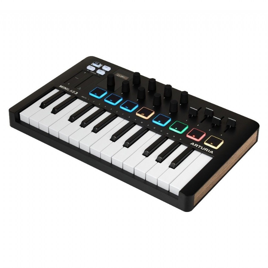 Arturia MiniLab 3 Black MIDI Klavye - 25 Tuş