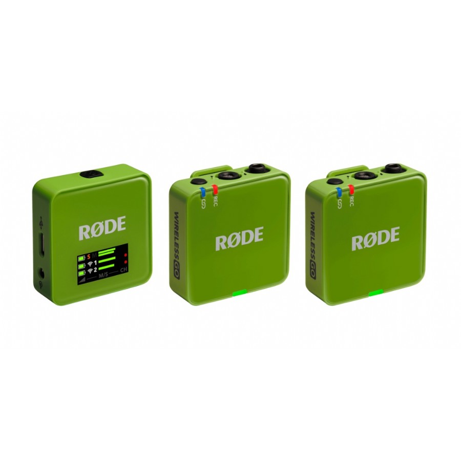 Rode Wireless GO (Gen 3) Yeşil Telsiz Mikrofon Sistemi