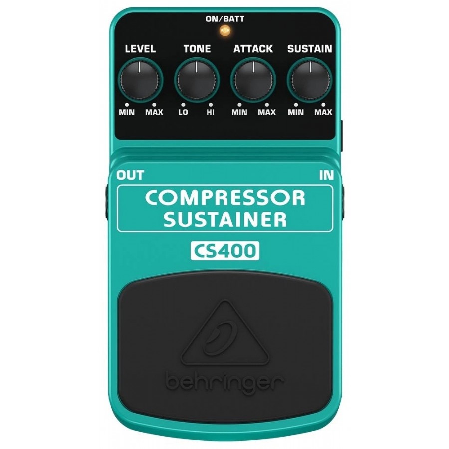 Behringer COMPRESSOR SUSTAINER CS400 Sustain Pedalı