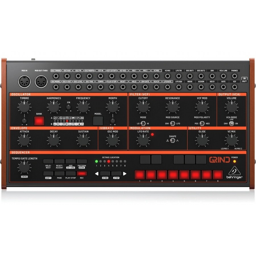Behringer GRIND Hibrit Yarı Modüler Synthesizer