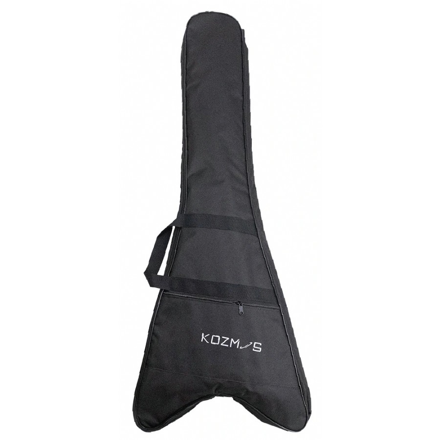 Kozmos KBAG-10ELV-BK V-Kasa Elektro Gitar Taşıma Çantası