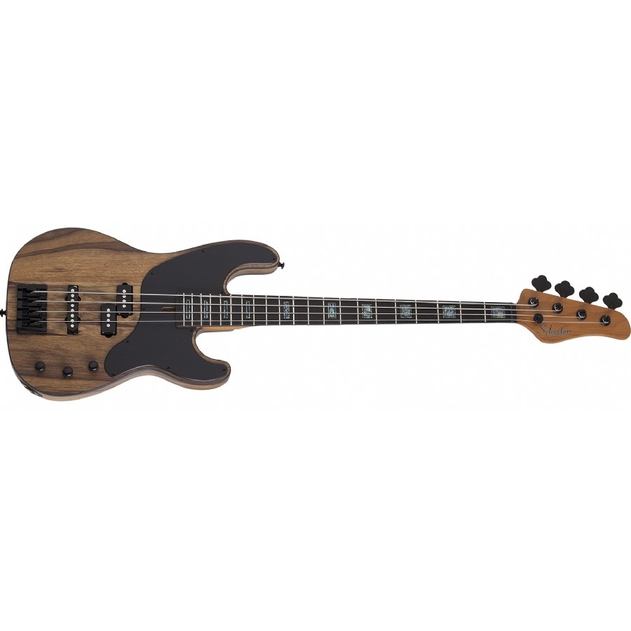 Schecter Model-T 4 Exotic Natural Satin Bas Gitar