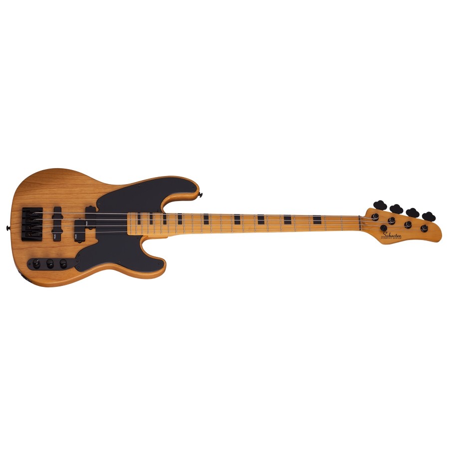 Schecter Model-T Session Aged Natural Satin Bas Gitar