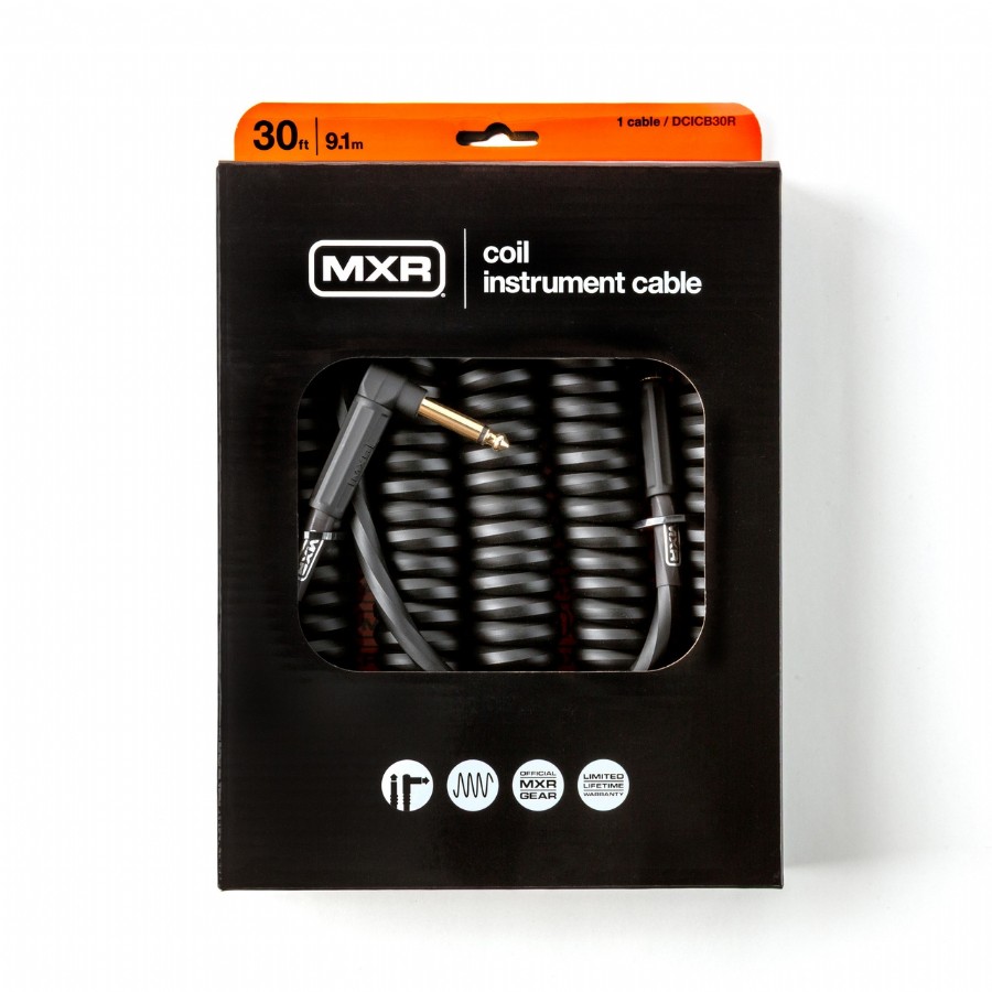 MXR DCICB30R 30 FT Coil Cable Enstrüman Kablosu (9 Metre)