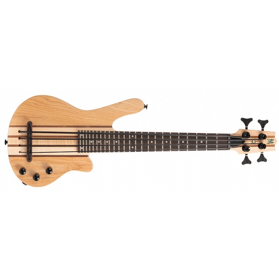 Mahalo MEB1PRO Natural Elektro Bas Ukulele