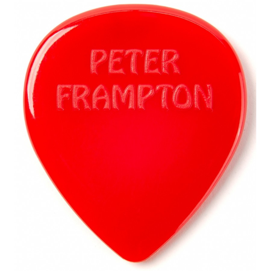 Jim Dunlop Peter Frampton Vintage Jazz Teardrop Picks Red - PF599RRD Pena