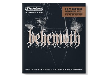 Jim Dunlop Behemoth Hybrid Wound Nickel Strings Takım Tel - 5 Telli Bas Gitar Teli 50-125