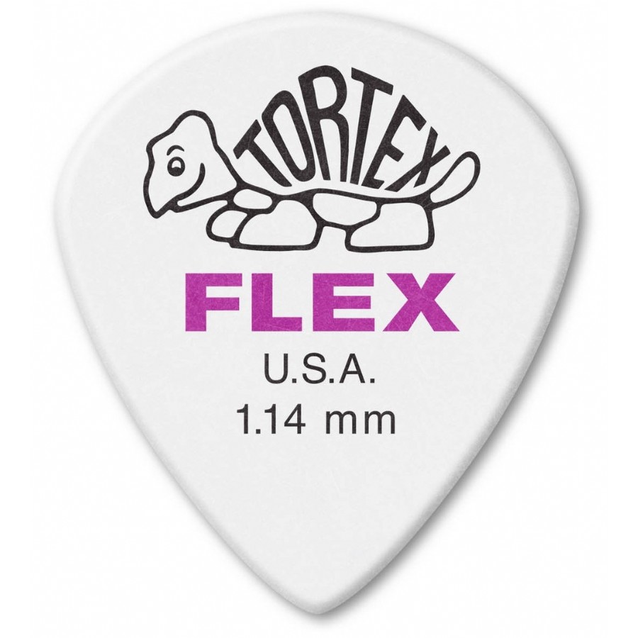 Jim Dunlop Tortex Flex Jazz III XL 466R114 - 1.14 mm Pena