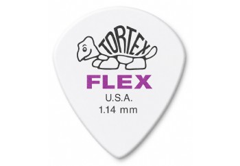 Jim Dunlop Tortex Flex Jazz III 468R114 - 1.14 mm - 1 Adet Pena
