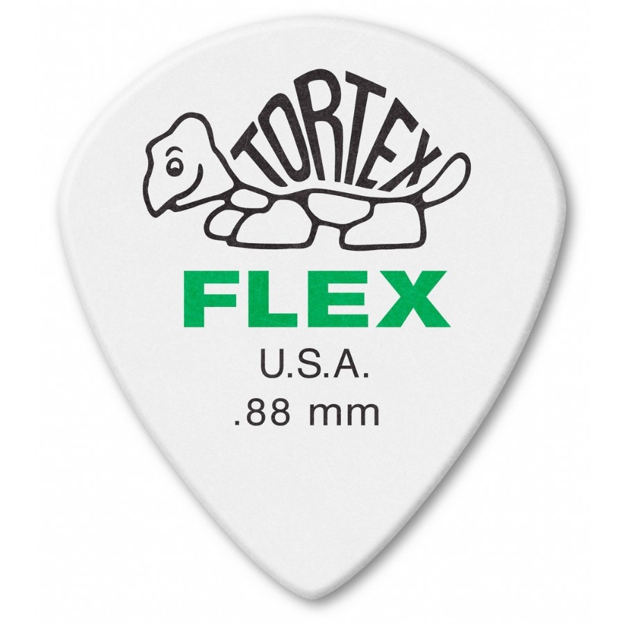 Jim Dunlop Tortex Flex Jazz III 468R088 - 0.88 mm 1 Adet Pena