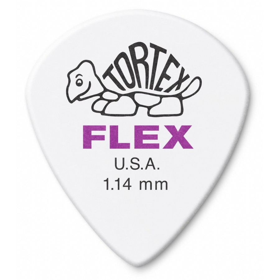 Jim Dunlop Tortex Flex Jazz III 468R114 - 1.14 mm 1 Adet Pena