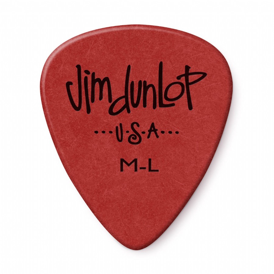 Jim Dunlop Polys Picks 479RML - Red - Medium Light 1 Adet Pena
