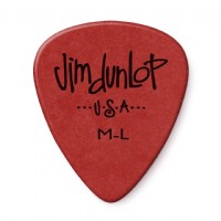 Jim Dunlop Polys Picks 479RML - Red - Medium Light