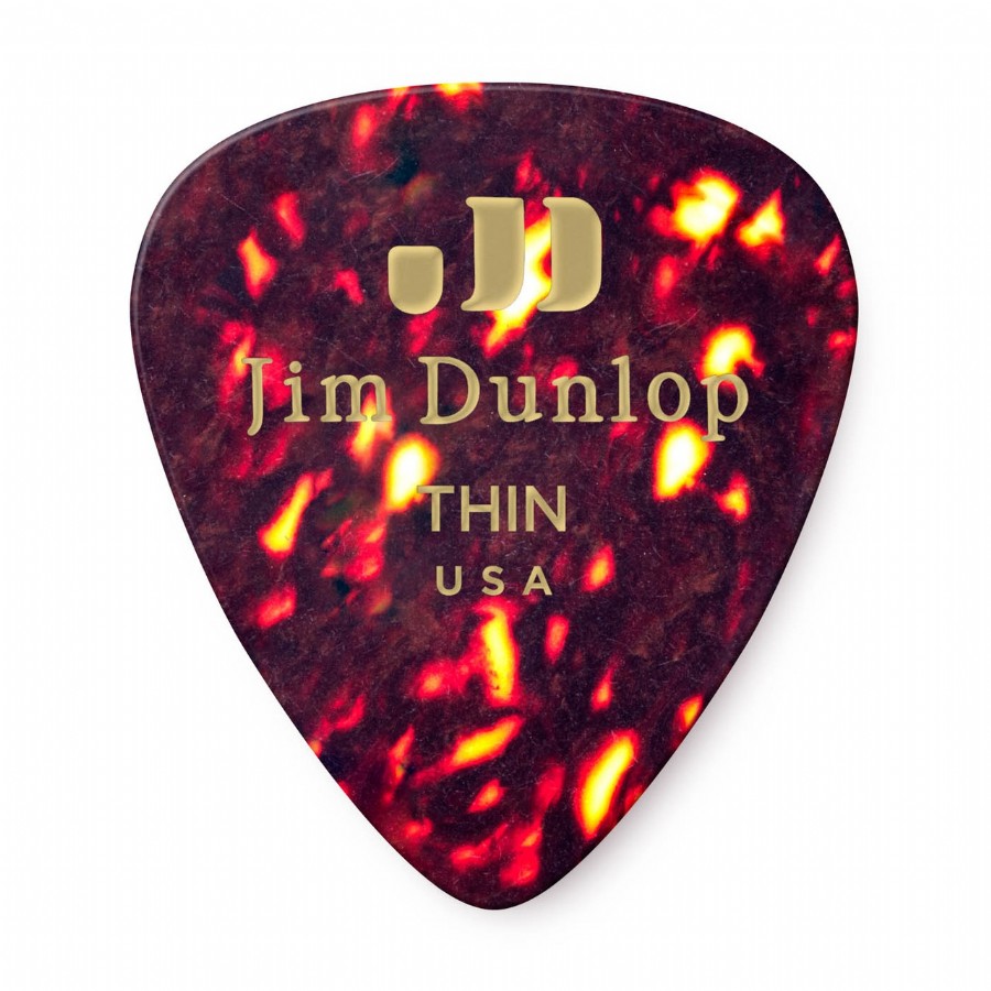 Jim Dunlop Celluloid Series Picks Shell - Thin Pena