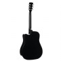 Cort Earth60 CE Black Gloss Elektro Akustik Gitar