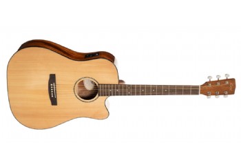 Cort Earth60 CE Natural Gloss - Elektro Akustik Gitar