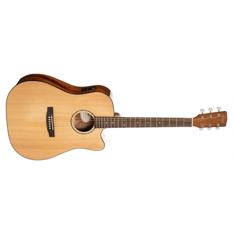 Cort Earth60 CE Natural Gloss Elektro Akustik Gitar