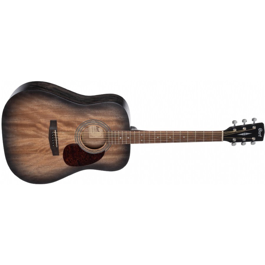 Cort EARTH60M Open Pore Trans Black Burst Akustik Gitar