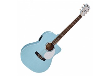 Cort Jade Classic Sky Blue Open Pore - Elektro Akustik Gitar