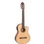Valencia VC704CE Natural Elektro Klasik Gitar