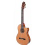 Valencia VC774TCE Naturel Mat İnce Kasa Elektro Klasik Gitar