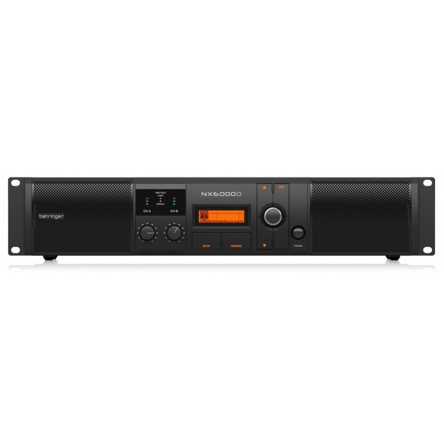 Behringer NX6000D 3000-watt 2-channel Power Amplifier with DSP Power Amfi