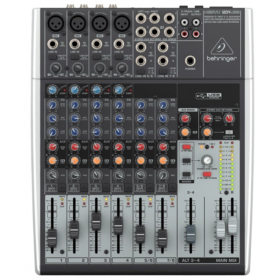 Behringer XENYX 1204USB Mikser