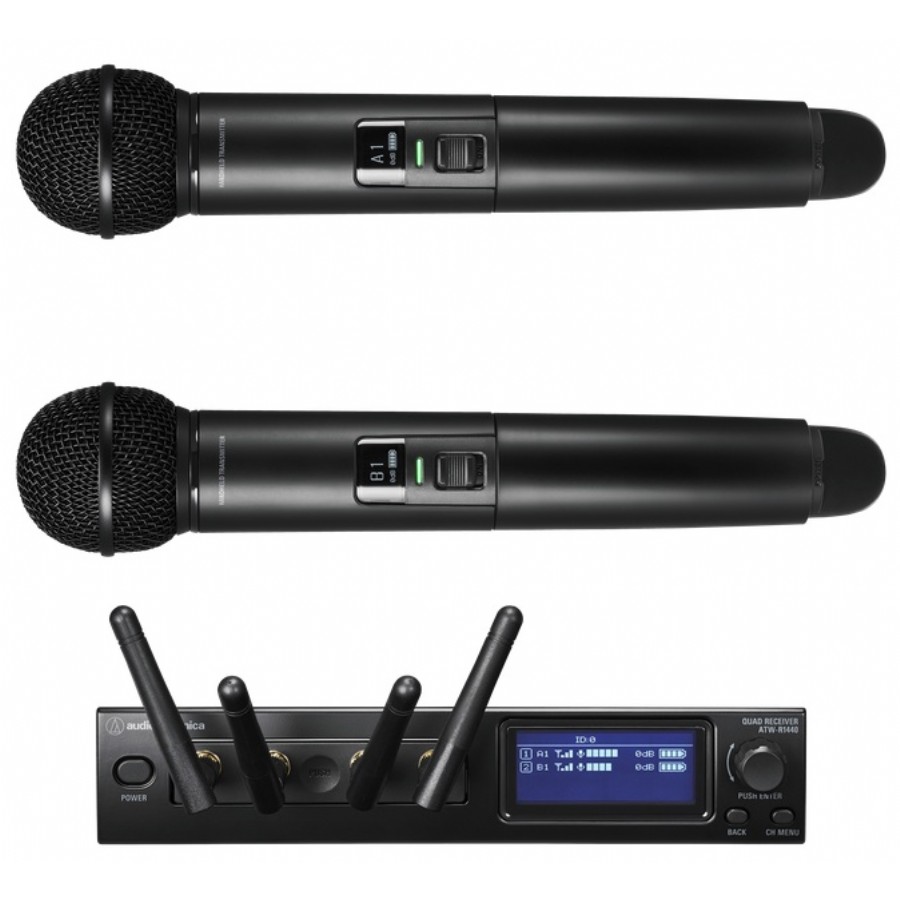Audio-Technica ATW-1422 System 20 PRO Çift Tutuşlu Mikrofon Sistemi