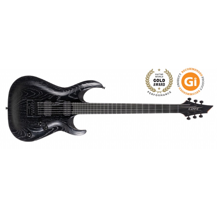 Cort KX700 EverTune OPBK - Open Pore Black Elektro Gitar
