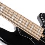 Cort Elrick NJS 5 Bass BK - Black 5 Telli Bas Gitar