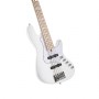 Cort Elrick NJS 5 Bass WH - White 5 Telli Bas Gitar