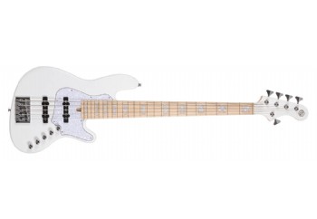 Cort Elrick NJS 5 Bass WH - White - 5 Telli Bas Gitar