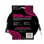 Ernie Ball P06470 Braided Instrument Cable Pumpkin Pie Enstrüman Kablosu (3 metre)