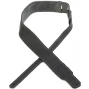 Boss BSL-25 Premium Leather Guitar Strap Black