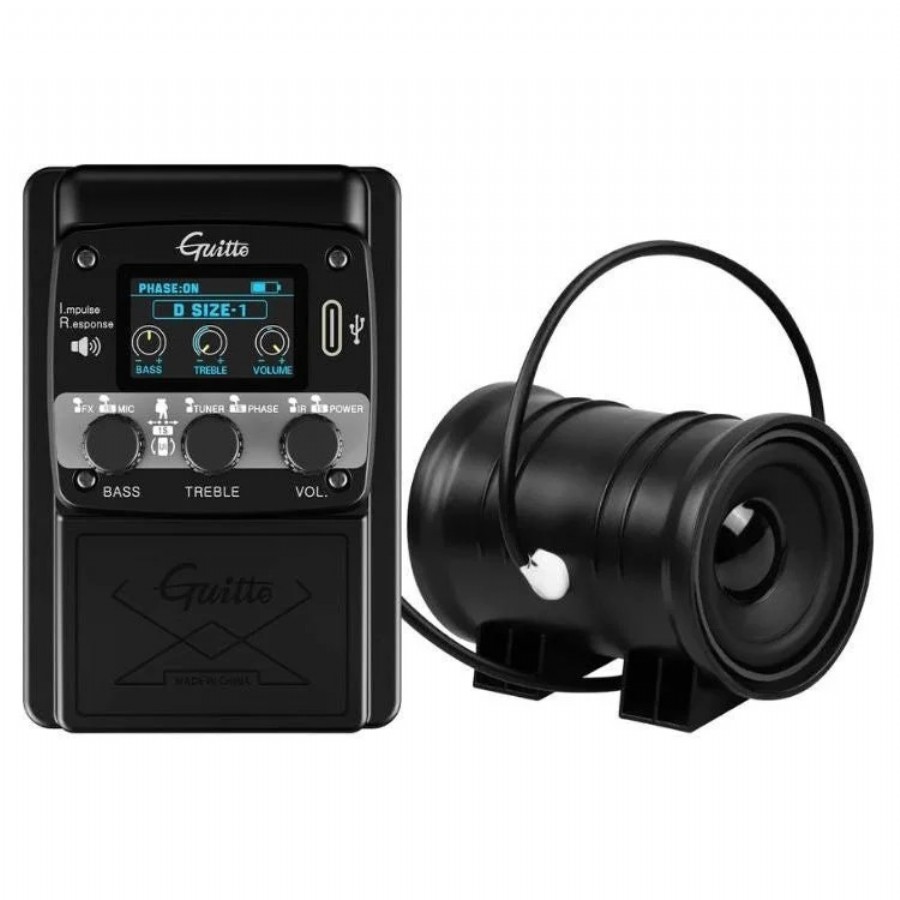 Joyo GGP04 Acoustic Guitar IR Vibration Pickup Resonance Manyetik