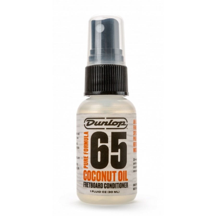 Jim Dunlop 6631 Pure Formula 65 Coconut Oil Fretboard Conditioner (1 oz) Klavye Temizleyici