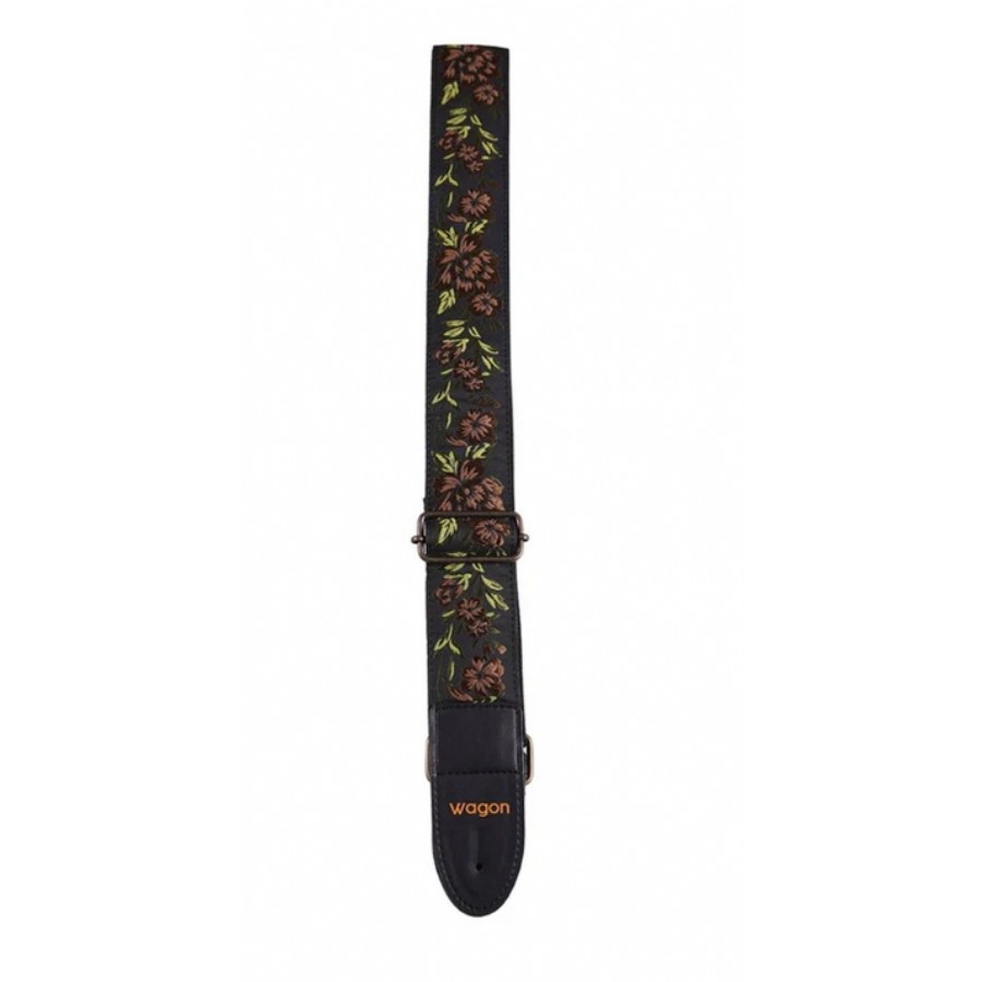 Wagon Straps Vintage Serisi Brown Garden Gitar Askısı