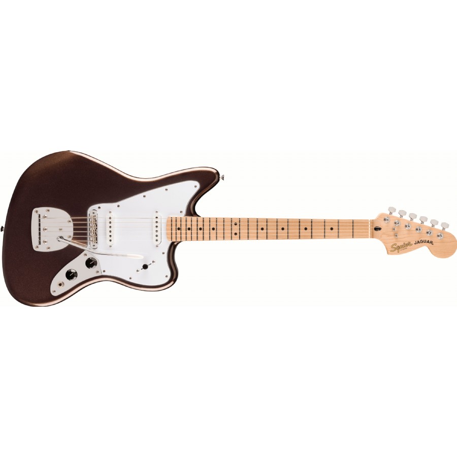 Squier Affinity Series Jaguar Mystic Metallic Brown - Maple Elektro Gitar
