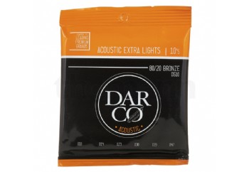 Martin Co. D510 Darco Acoustic Guitar Strings 80/20 Bronze Takım Tel - Akustik Gitar Teli 010